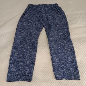 Outdoor Voices Joggers Womens Medium Blue Zip‎ Pockets Nylon Exercise Pants